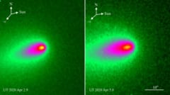 アトラス彗星が崩壊しそう？　専門家は「まだ希望ある」の画像 1/2