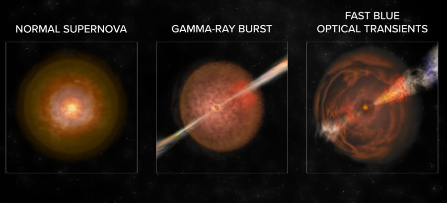 ”超新星爆発の10倍の明るさ”を放つ新種の宇宙爆発が発生