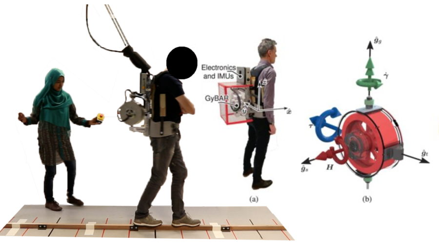 バランス歩行を「ジャイロの力」で支援するバックパック型ロボットが開発される！　リハビリや高齢者の転倒防止策への応用に期待