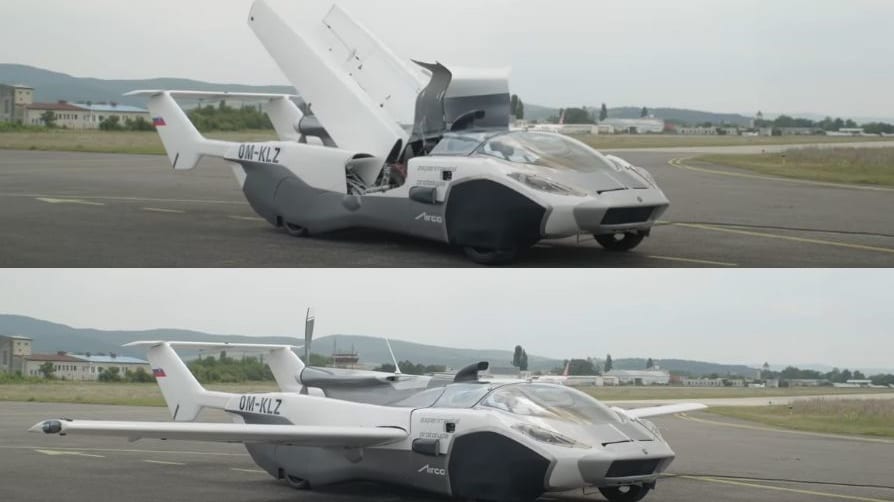 飛行機に3分でトランスフォームするクルマ「AirCar」が、実際に空を飛ぶ日が来た！ “6ヶ月以内の発売を目標に”