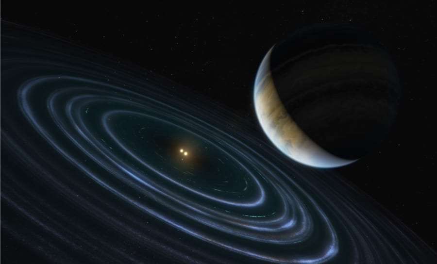 素晴らしい外見 未知の惑星「プラネット・ナイン」にそっくりな系外惑星を発見 絵画