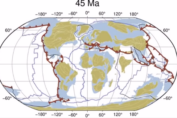 「40秒で10億年」地球の大陸移動を動画でたどる世界初の試み