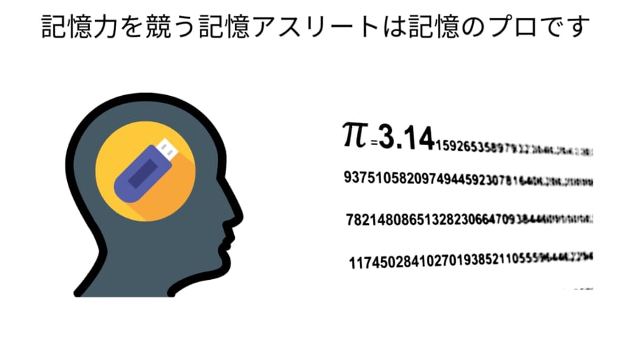 記憶アスリートは超人的な記憶力を持つ