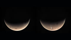 火星は夏になると全長1800kmに達する不思議なのろし雲が現れる。そのメカニズムはずっと謎に包まれていた。