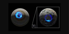 木星のオーロラに高速で拡がる「リング状の光」を初発見