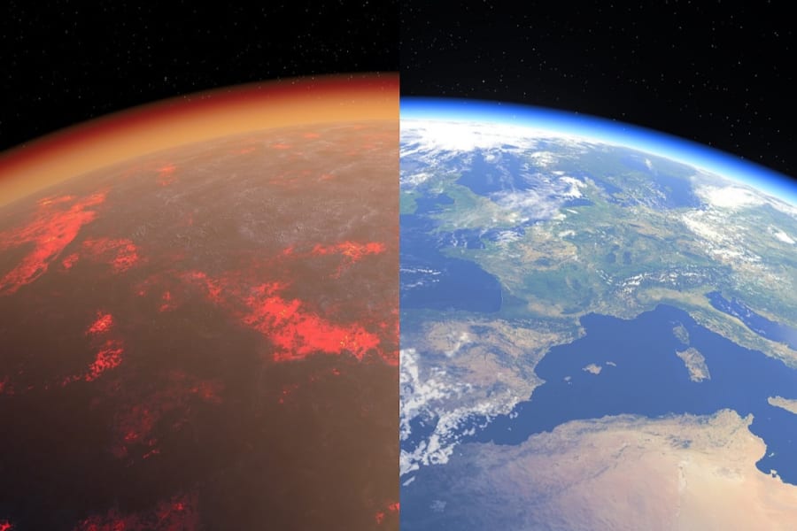 地球の「原始大気」が最古の岩から明らかに、生命がうまれにくい環境だった?!