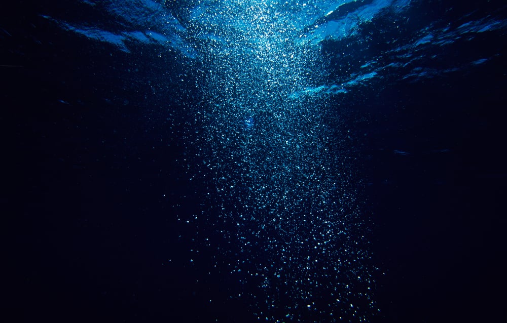 あまりの水圧の高さに潰れてしまう