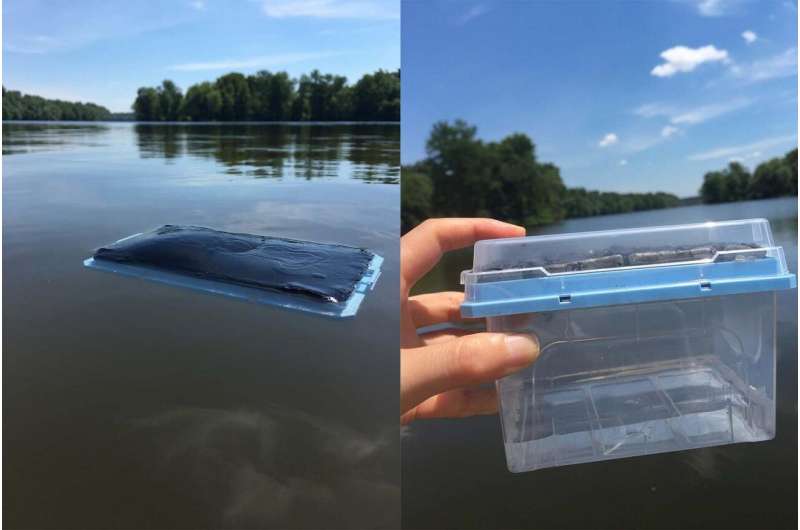 太陽光だけで汚染物質を除去できる浄水フィルター