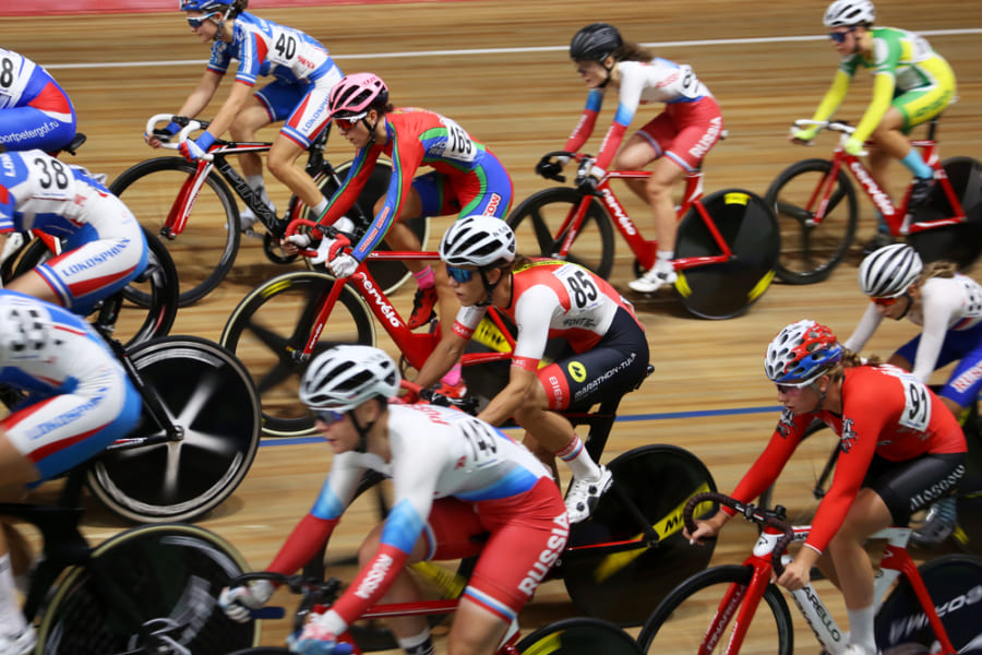 自転車競技「ポイントレース」