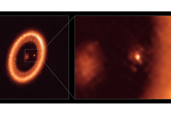 「月の材料」となる周惑星円盤が初めてハッキリと確認される