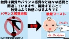 他の感覚を奪うごとに皮膚は「敏感」になる