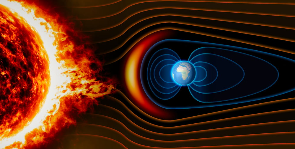 磁場を失うと、地球は太陽放射をもろにあびて大量絶滅が起きてしまう