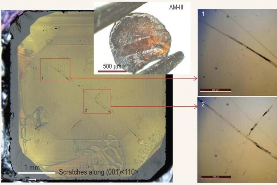 天然ダイヤを傷つける、世界一硬いガラス構造の開発に成功