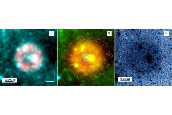 900年前に観測された超新星爆発の「残骸」をついに発見（中国）