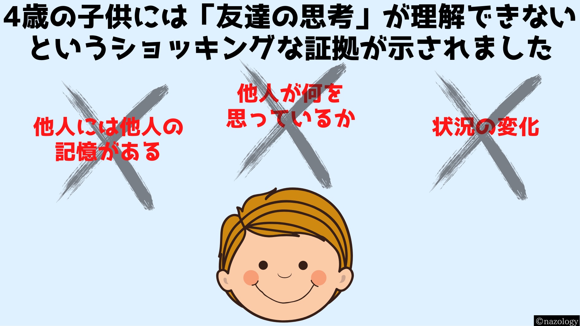 子供は6歳まで「他人の記憶」を理解できないと判明！の画像 2/9