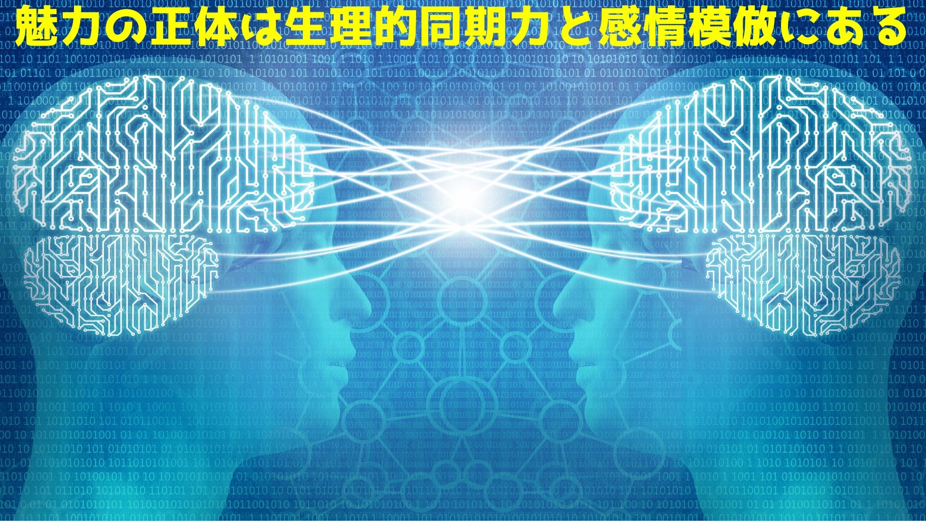 魅力の本質は機敏な生理的同期にある