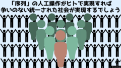 序列は無駄な争いを避けるために社会的な動物が獲得した能力です