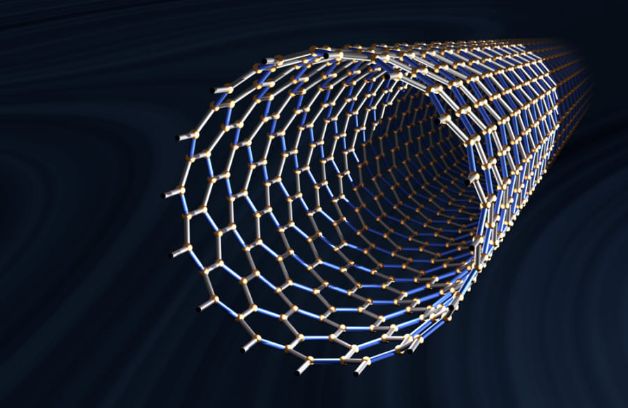 カーボンナノチューブのイメージ