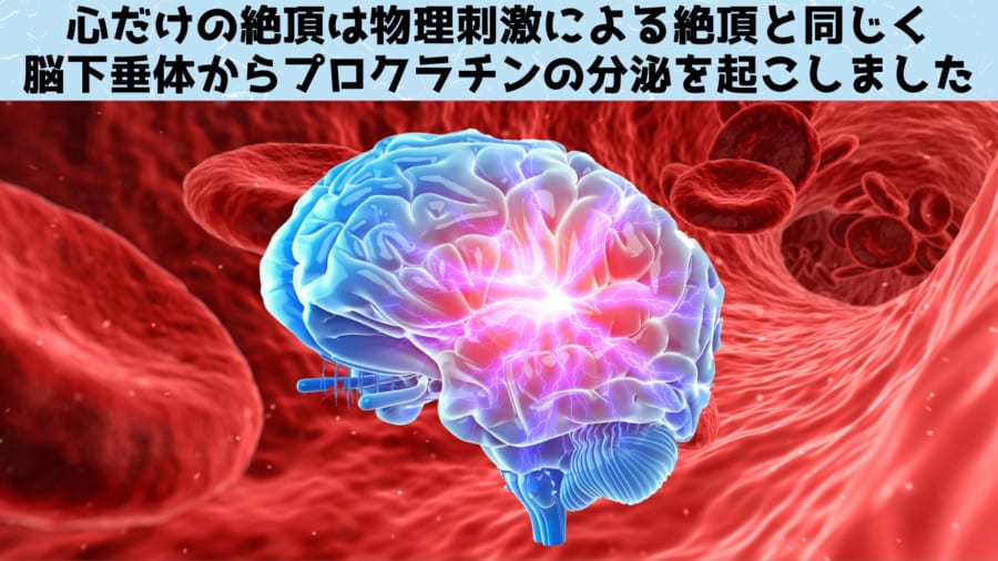 心だけの絶頂は実際に血中ホルモンの変化をともなう本物だった