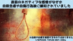 自殺や自傷について考えると「こころの痛み」が軽減されるの画像 2/4