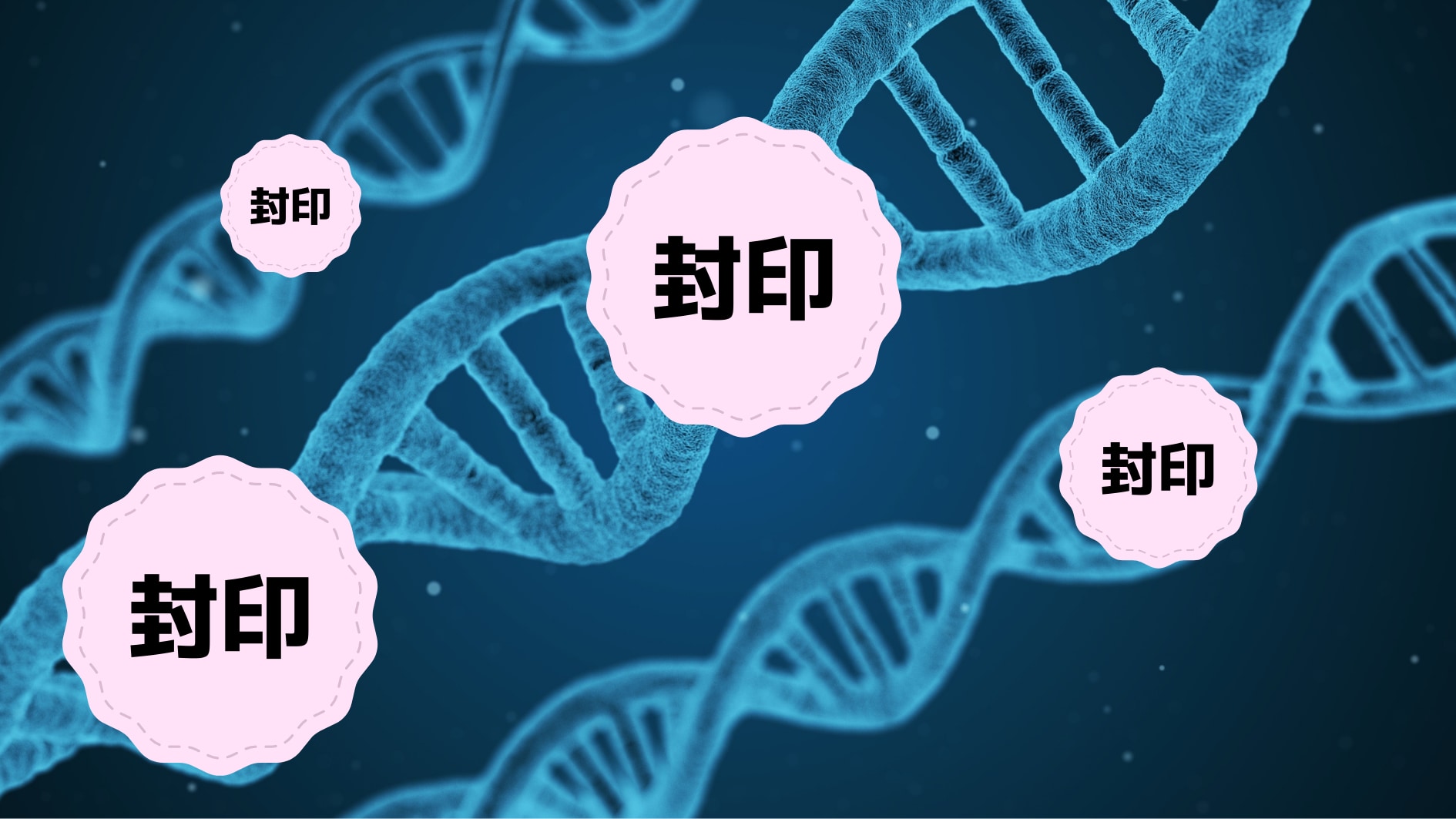 遺伝子の封印解除能力に異常があると遺伝子がどんどん封印され不活性化してしまう