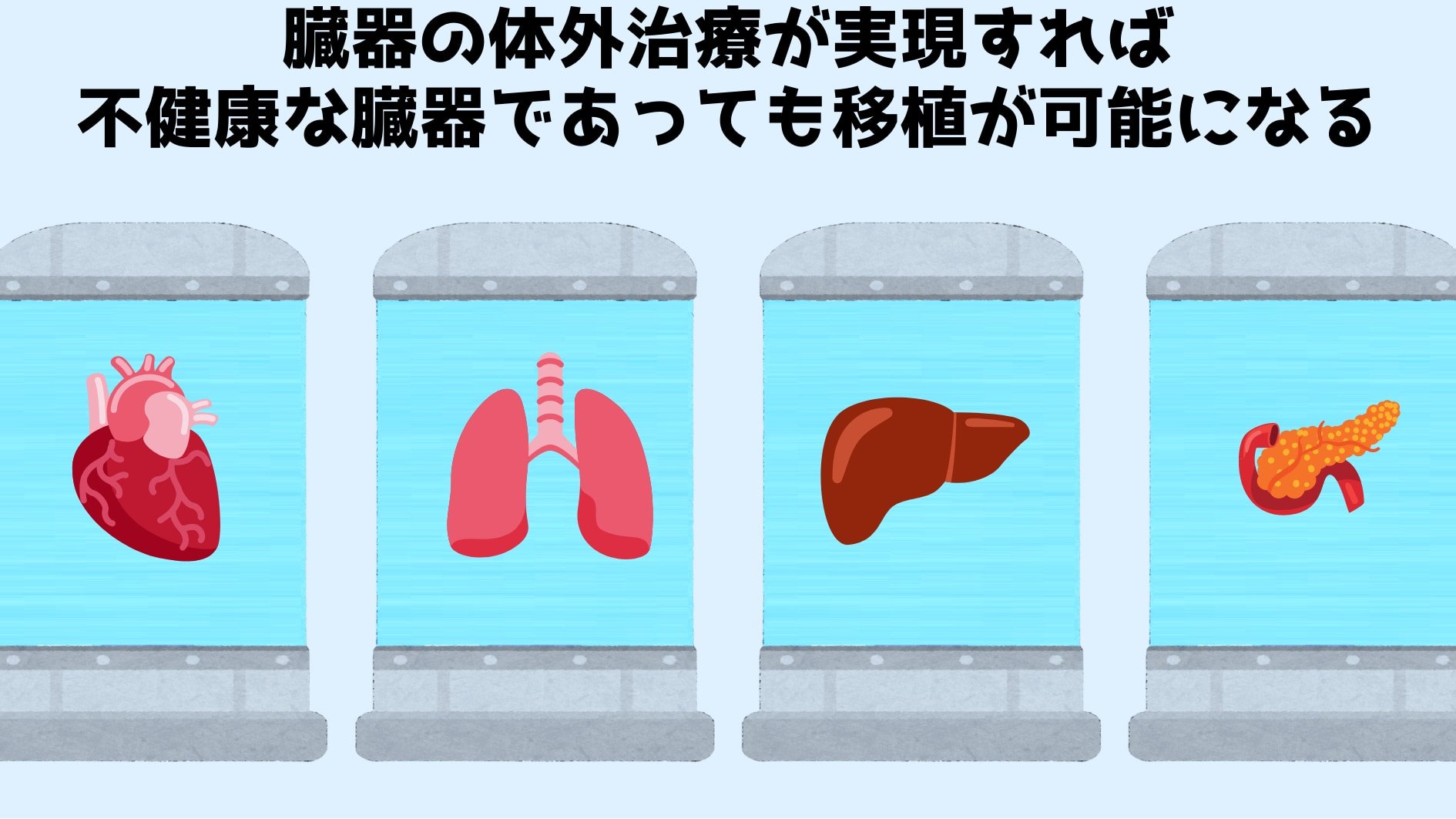 臓器の体外治療は強力な薬を副作用を抑えて使用できる可能性がある