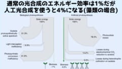 人工光合成は宇宙ステーションや地下都市での耕作を可能にする