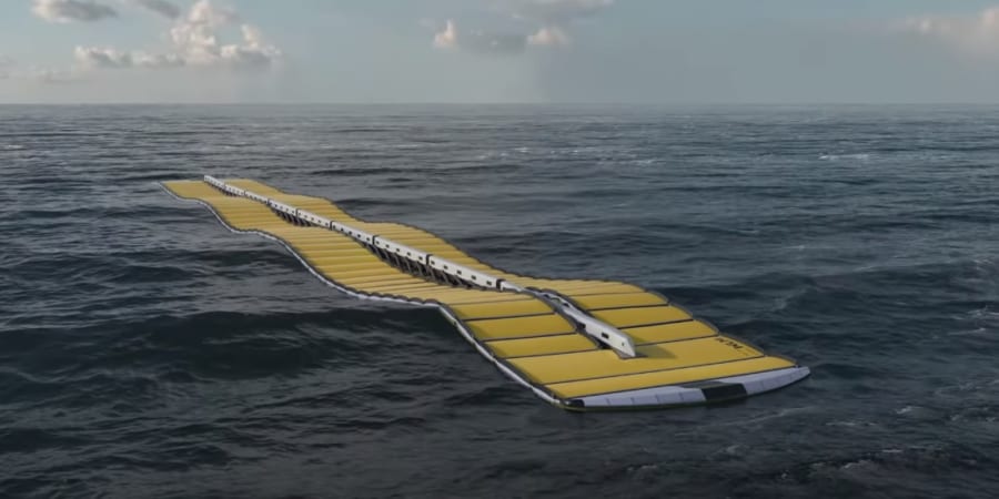 水面に浮かべるだけで発電できる「波力発電機」 - ナゾロジー