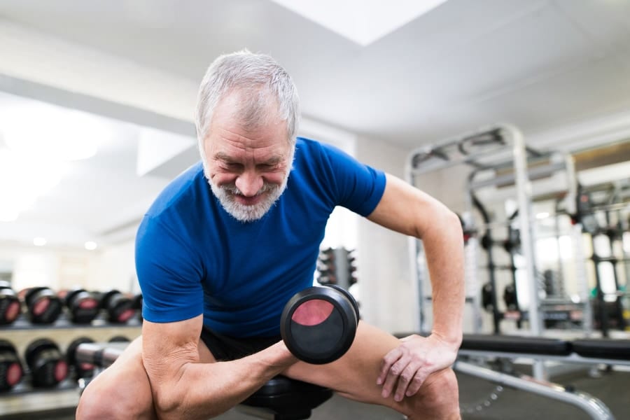 70歳を過ぎてもウェイトトレーニングには効果があると判明