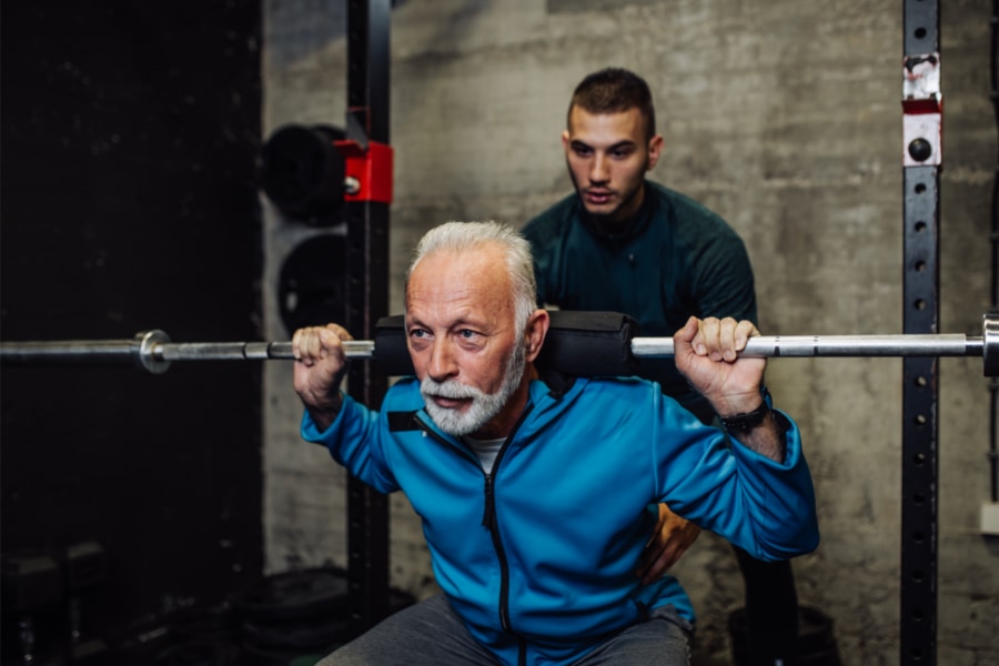 70歳を過ぎてもウェイトトレーニングは効果がある