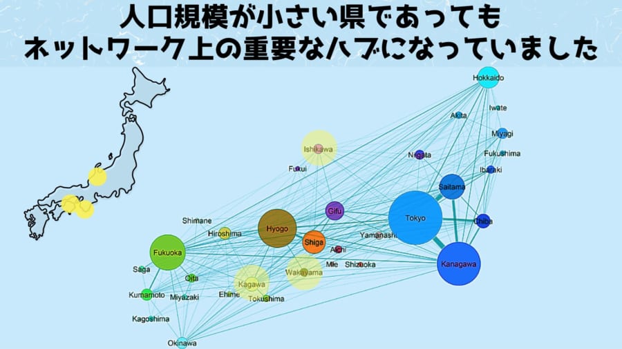 人口規模が少ない県でも性風俗レビューが盛んに書かれている場合がある