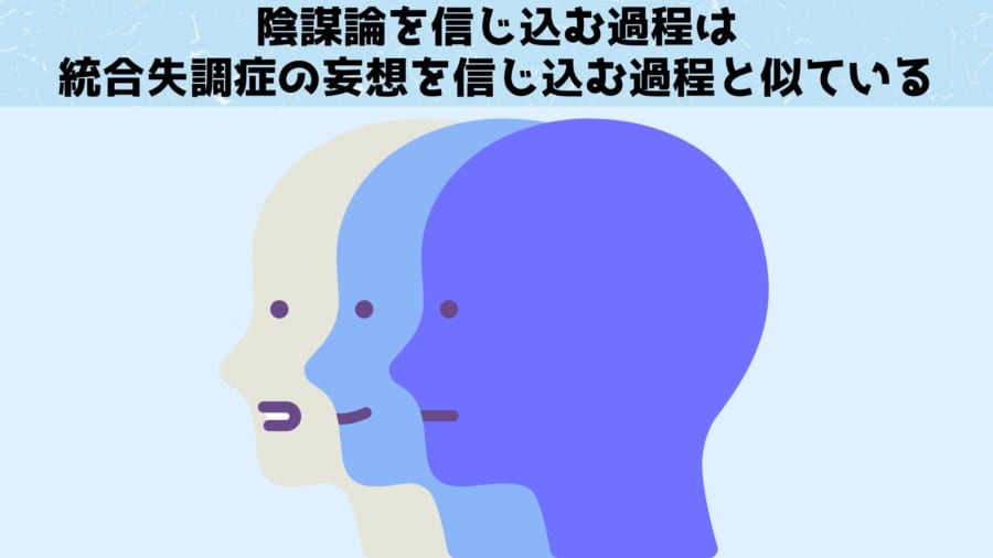 陰謀論者と統合失調症患者の類似点