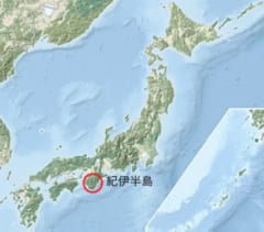 紀伊半島の多くの地域では狩猟や開拓でシカ集団が縮小した歴史がある