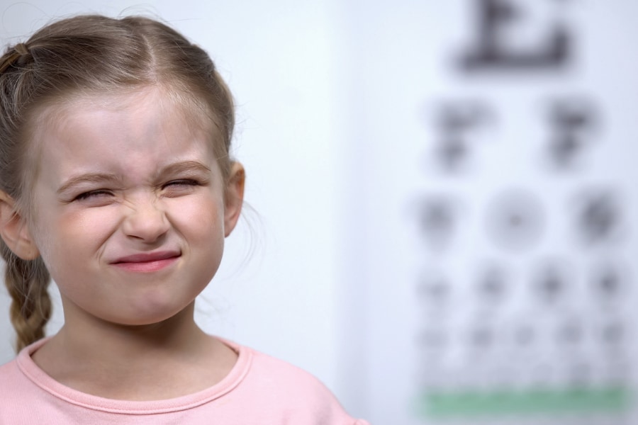 近視になる子が増えている