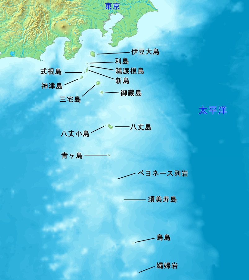 伊豆諸島　一覧