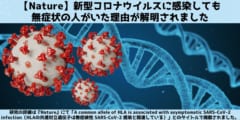 【Nature】新型コロナウイルスに感染しても無症状の人がいた理由が判明！