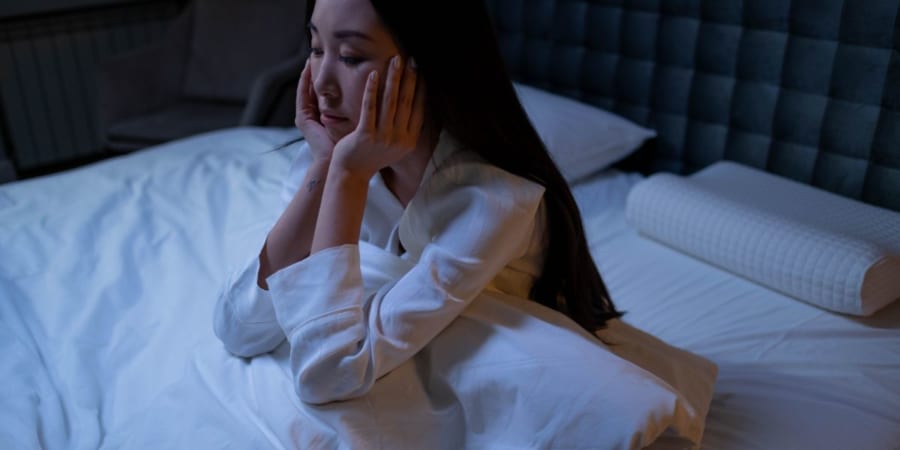 心配事を手放して眠りにつくことが、翌日の「よく眠れた」につながる。