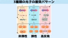 時間反射を調整すると光子の衝突パターンを制御できました