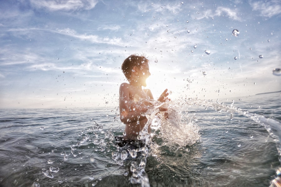 たまに遊びやリラックスのために水に浸かるくらいが丁度よいのかも