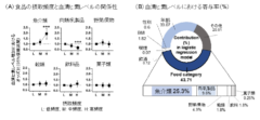 食品の摂取頻度と血中ヒ素レベルの関係性