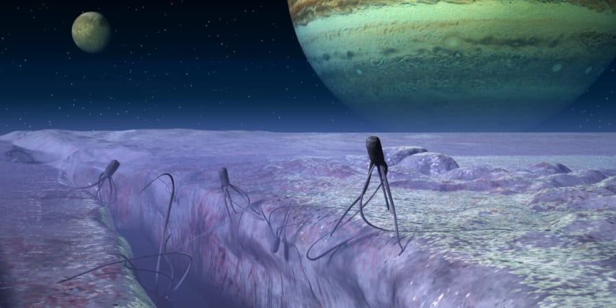 地球外生命体の発見は「時間の問題」エウロパで炭素が発見される