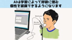 フーっと吹いてロック解除！「呼気の乱流」が個人認証に使えるかも？