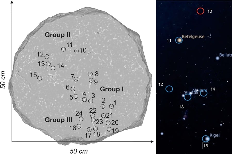 2400年前の「世界最古の星図」を発見!現在は存在しない星の姿も 2400年前の「世界最古の星図」を発見!現在は存在しない星の姿も