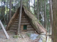 氷室、冬に取った氷をここで保存していた
