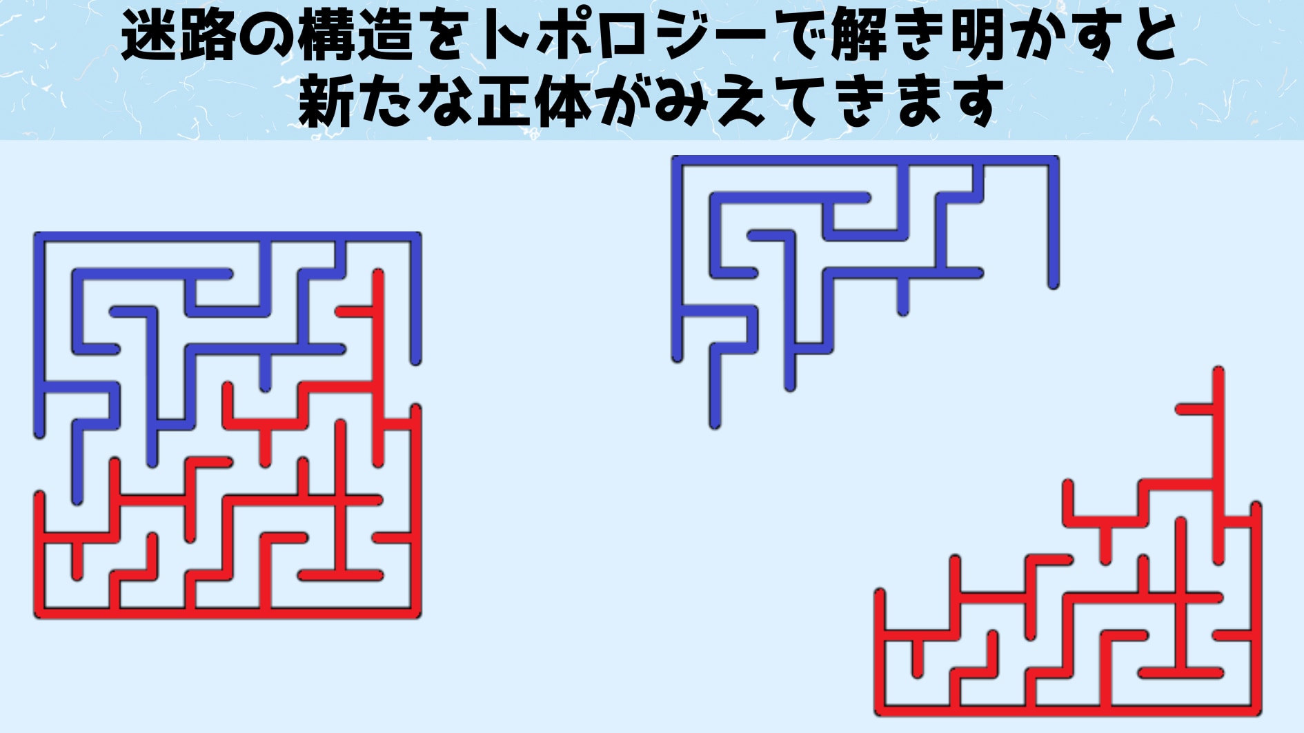 数学の概念を使ってなぜ迷路は「手を壁に当てる」と攻略できるのかを解説の画像 1/12