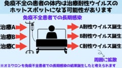 注意：本研究はパンデミック時には免疫能力に問題がある人を管理する必要があると主張していますが、隔離方法は生活の質を落とす可能性がありバランスを重視すべきだと述べています。また本研究は免疫不全患者を危険視したり差別することを目的にしてはいません。