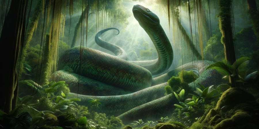 古代は全長15mのヘビがいた！インドで発見された5千万年前の巨大ヘビの