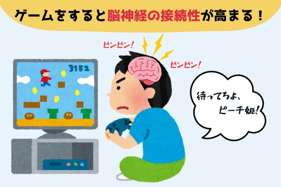 実はゲームは脳にいい？