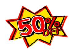 「50%OFF」「半額」の表示は財布の紐を緩みがちにさせる