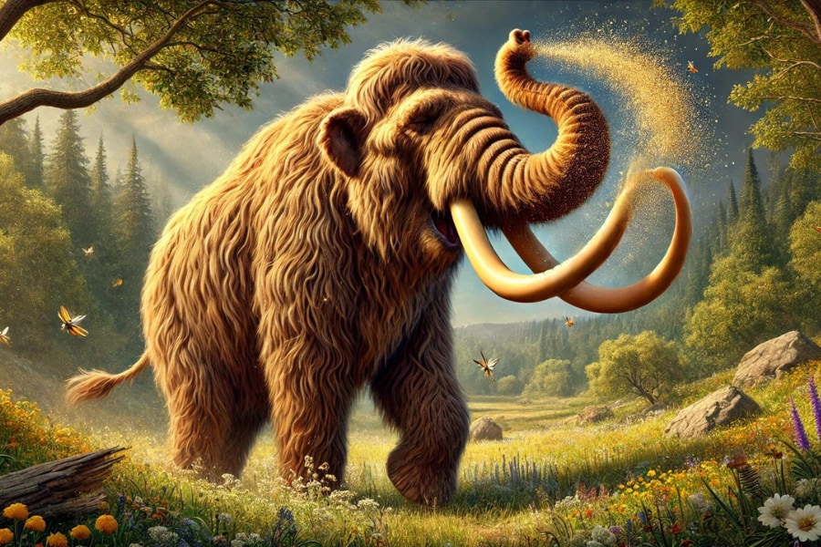 【花粉症で絶滅した！】マンモスの絶滅原因に驚きの新説！